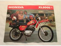 Image of Brochure XL500S 79